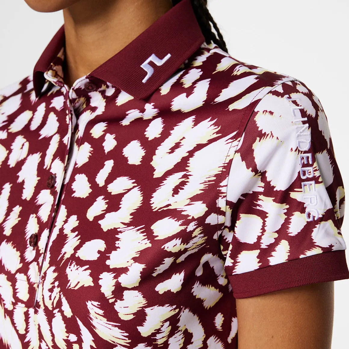 jlindeberg_ladies_tour_te_2-4.webp J.Lindeberg Ladies Tour Tech Print Golf Polo Shirt
