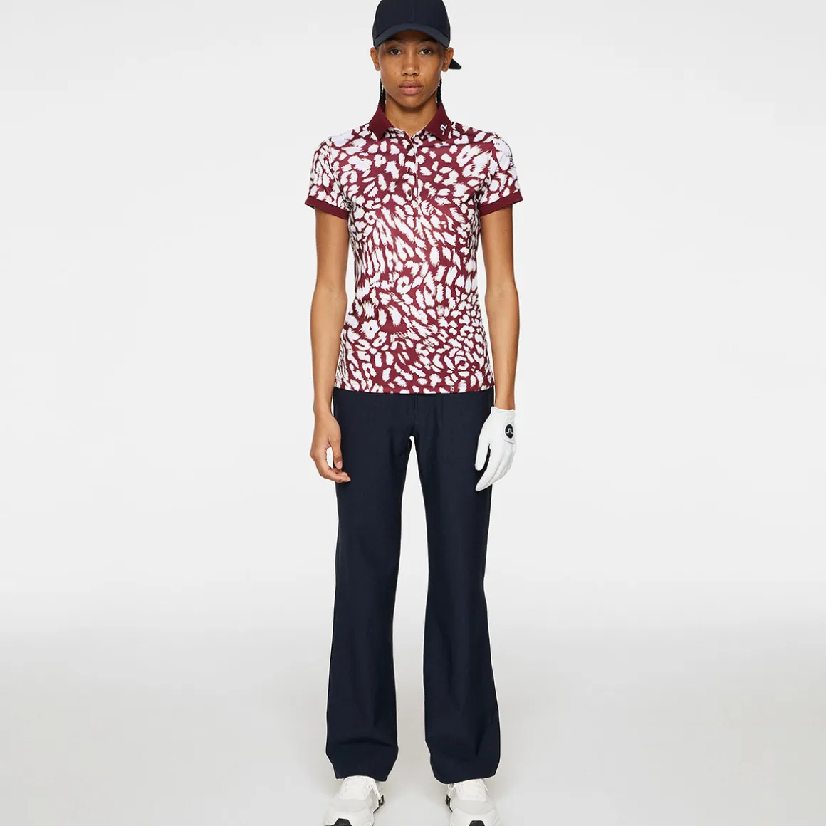 jlindeberg_ladies_tour_te_4-4.webp J.Lindeberg Ladies Tour Tech Print Golf Polo Shirt