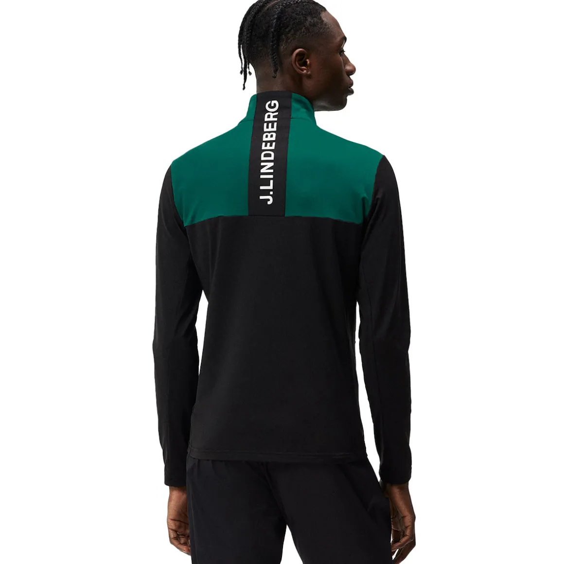 J.Lindeberg Men's Banks Full Zip Golf Midlayer