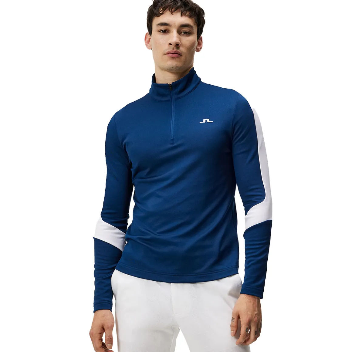 J.Lindeberg Men's Carl Half Zip Golf Mid Layer