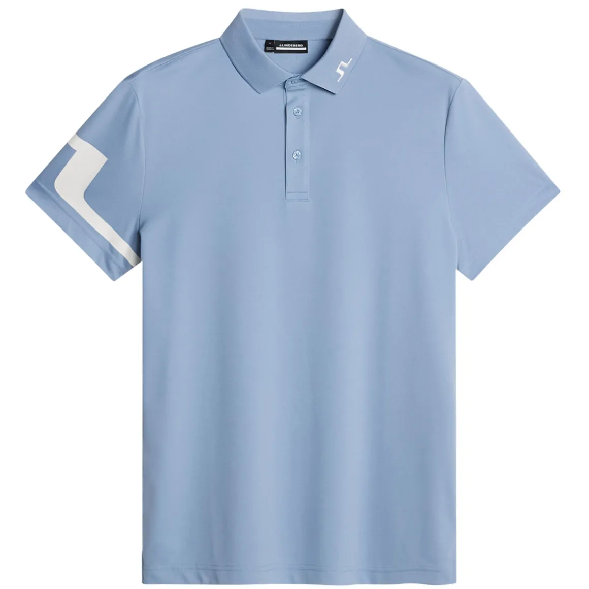 J.Lindeberg Men's Heath Arm Logo Golf Polo Shirt