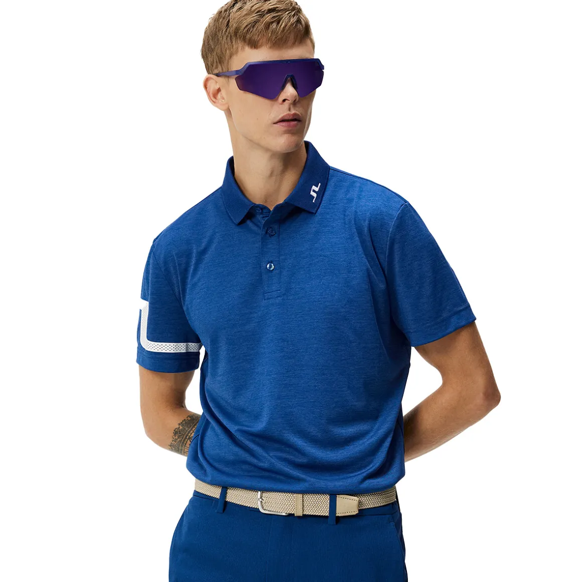 J.Lindeberg Men's Heath Golf Polo Shirt