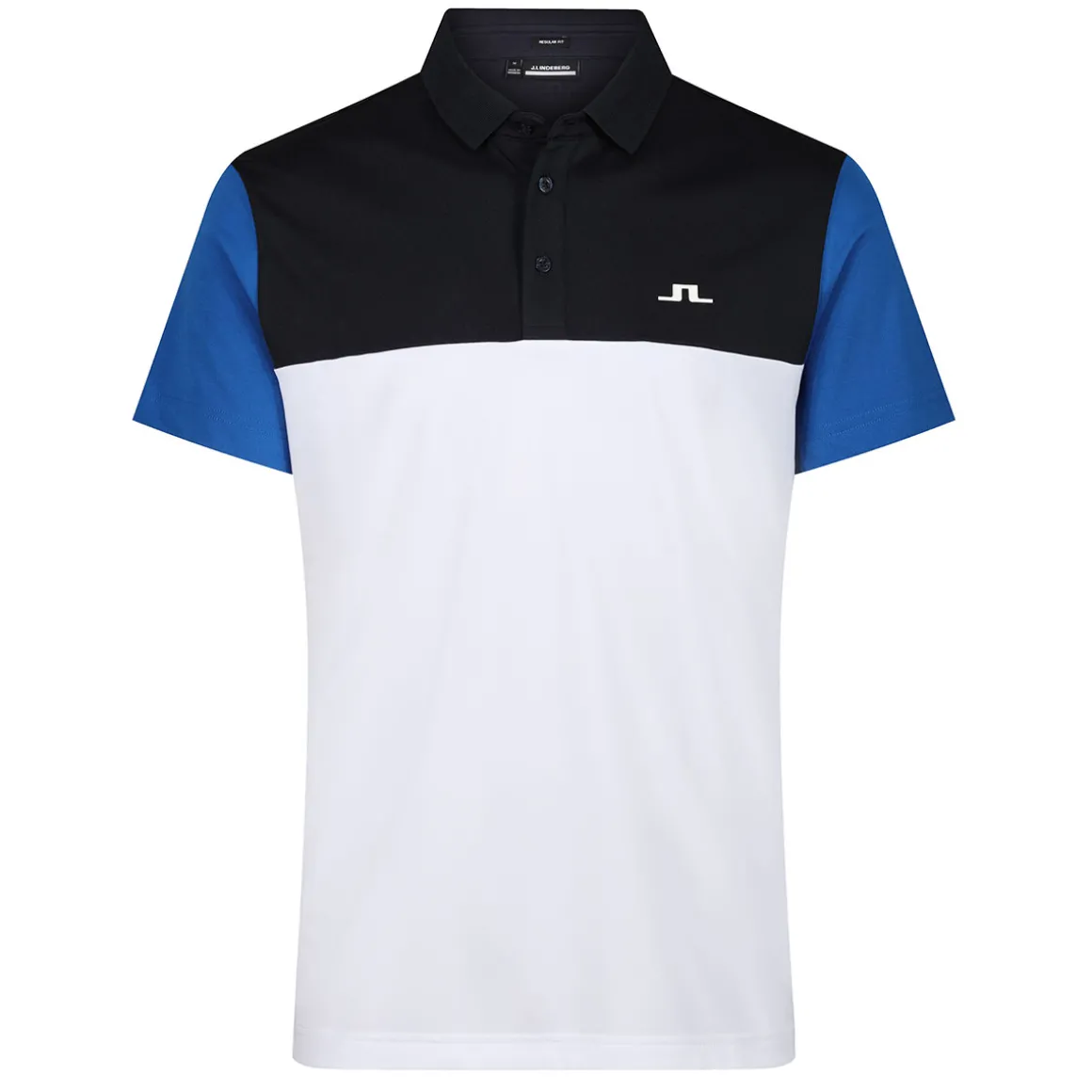 J.Lindeberg Men's Keenan Colorblock Golf Polo Shirt