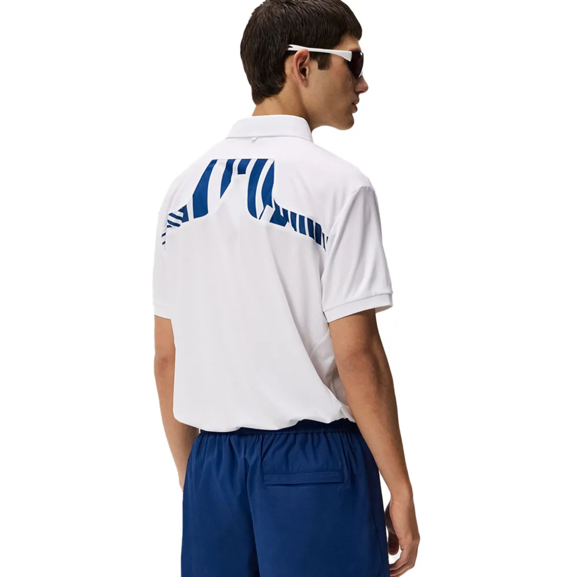 J.Lindeberg Men's KV Print Golf Polo Shirt
