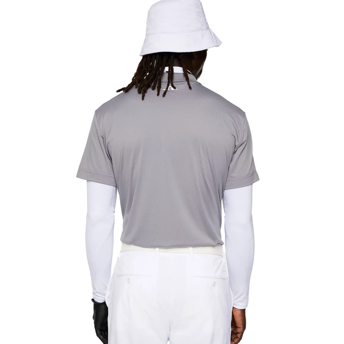 J.Lindeberg Men's Lionel Shoulder Golf Polo Shirt