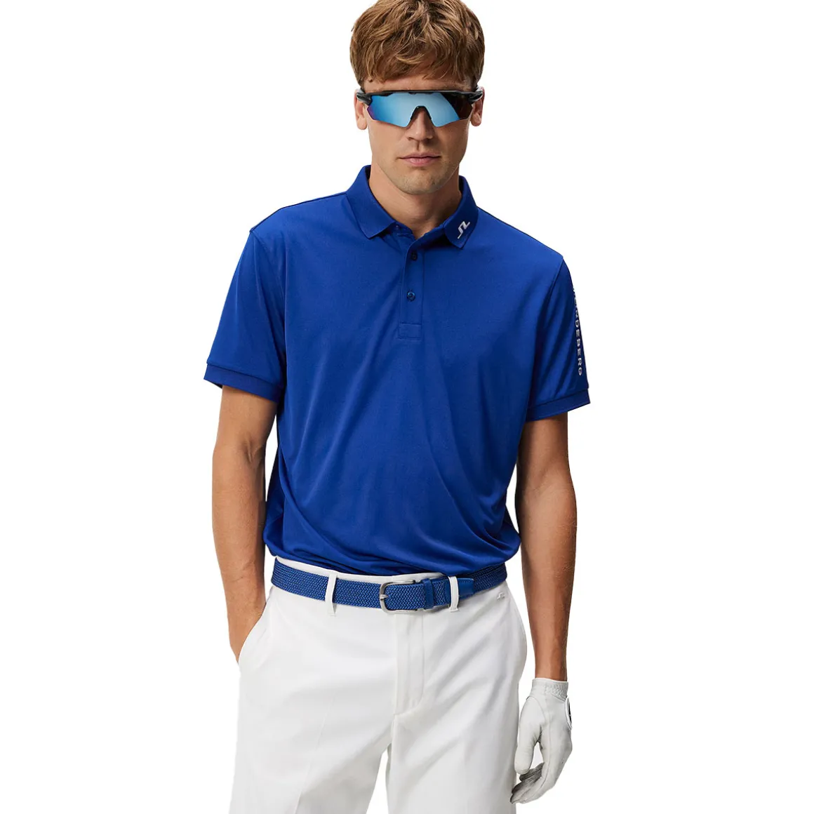 J.Lindeberg Men's Tour Tech Golf Polo Shirt