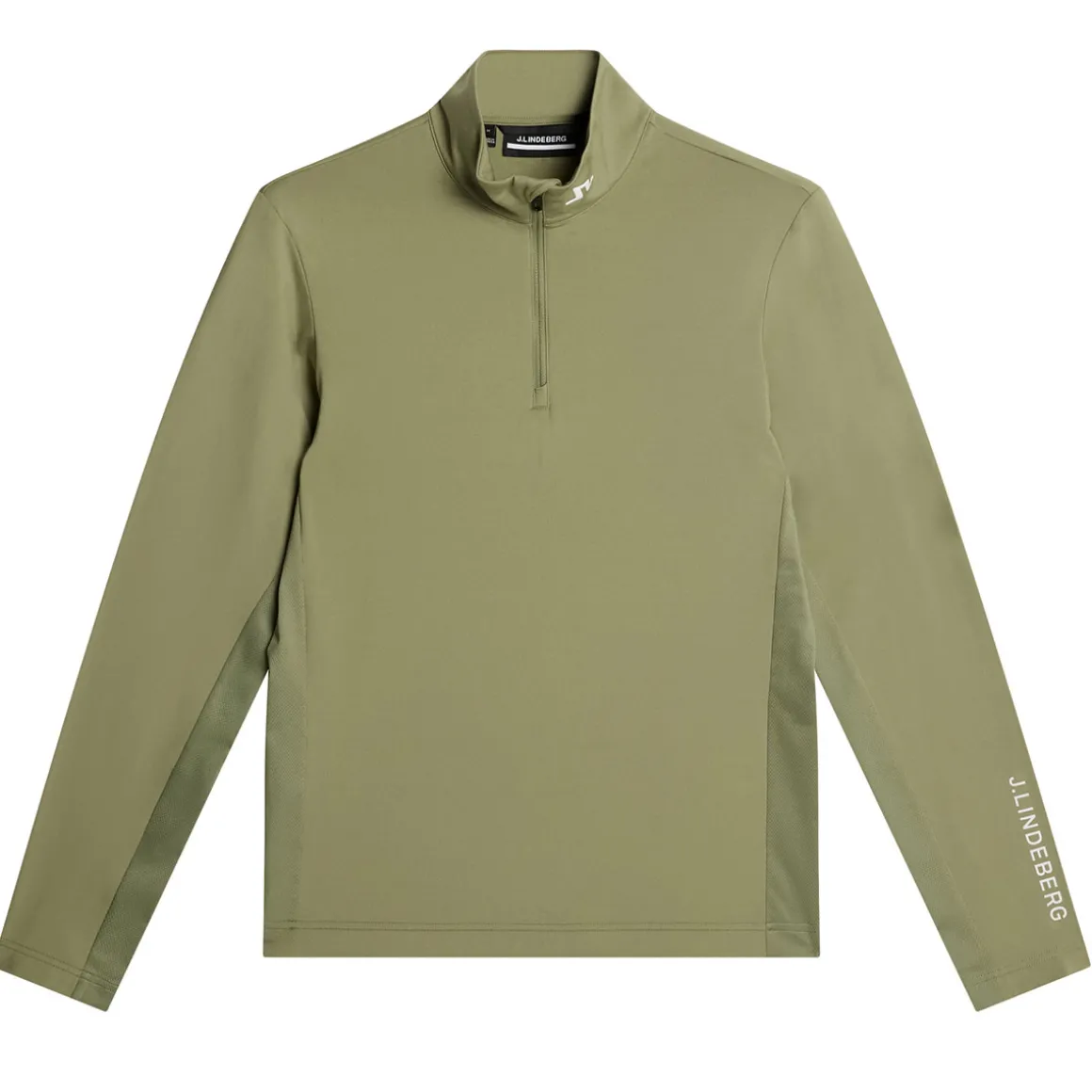 J.Lindeberg Men's Tour Tech Quarter Zip Golf Mid Layer