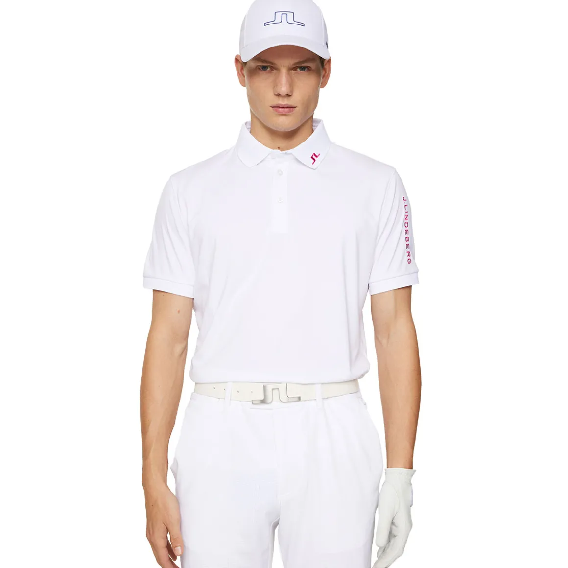 J.Lindeberg Men's Tour Tech Golf Polo Shirt