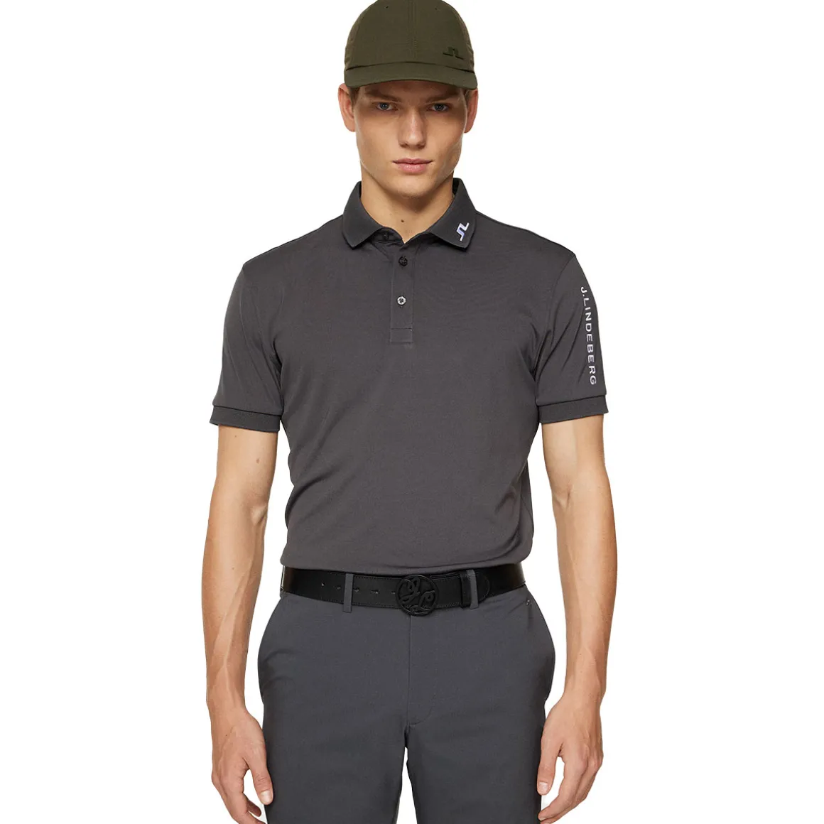 J.Lindeberg Men's Tour Tech Golf Polo Shirt