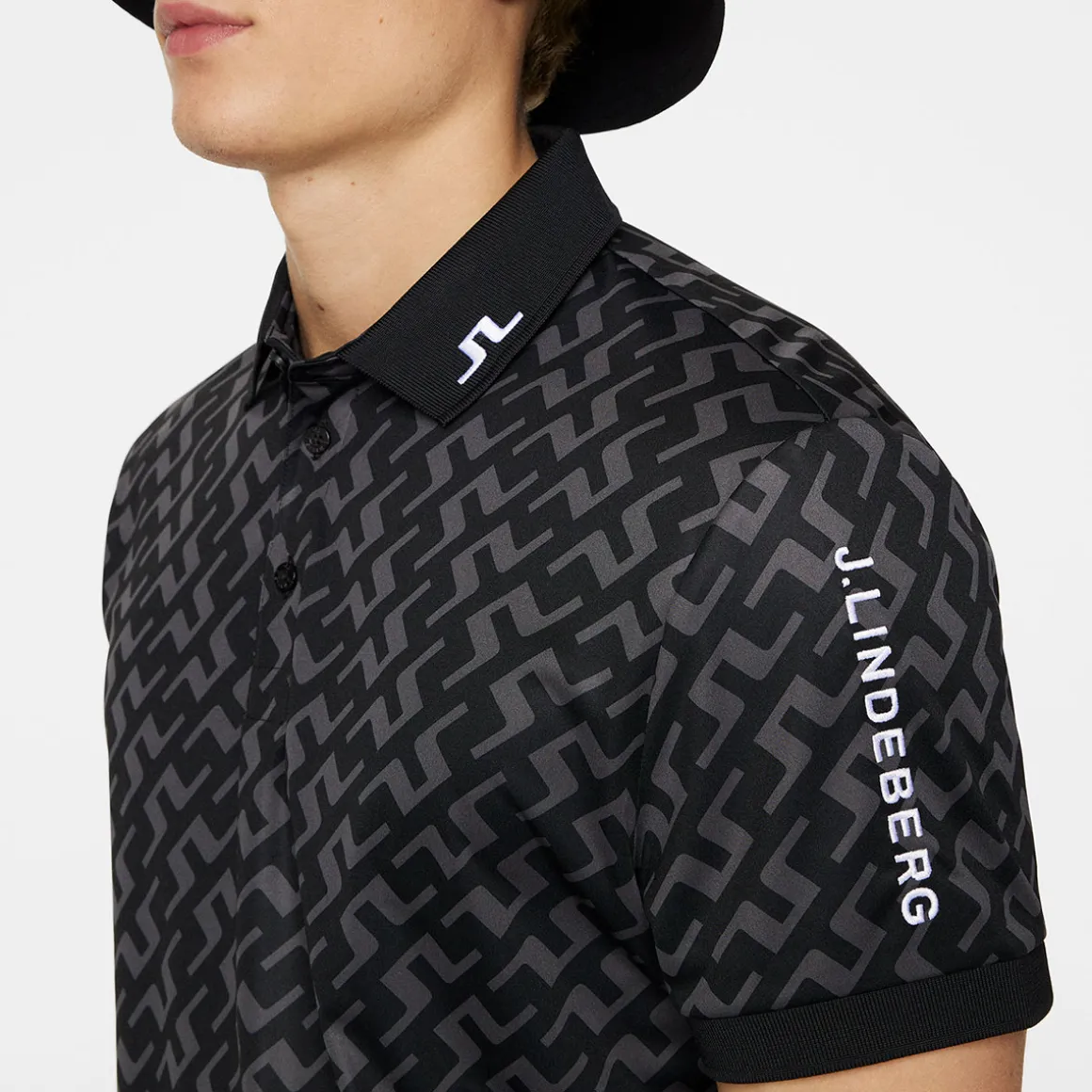 jlindeberg_mens_tour_tech_2-8.webp J.Lindeberg Men's Tour Tech Print Golf Polo Shirt