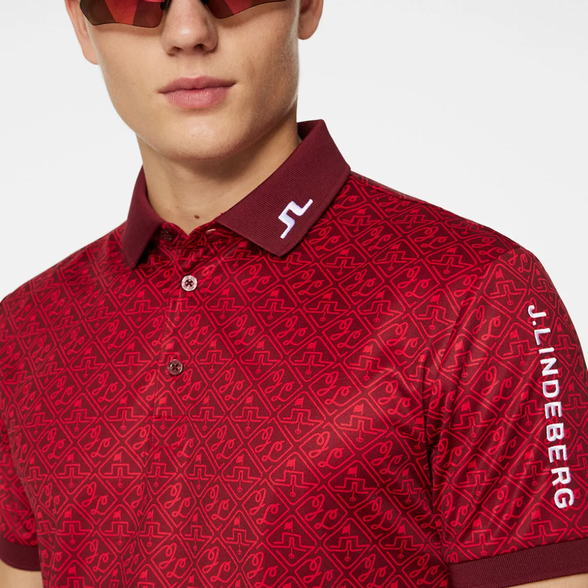 jlindeberg_mens_tour_tech_2-9.webp J.Lindeberg Men's Tour Tech Print Golf Polo Shirt