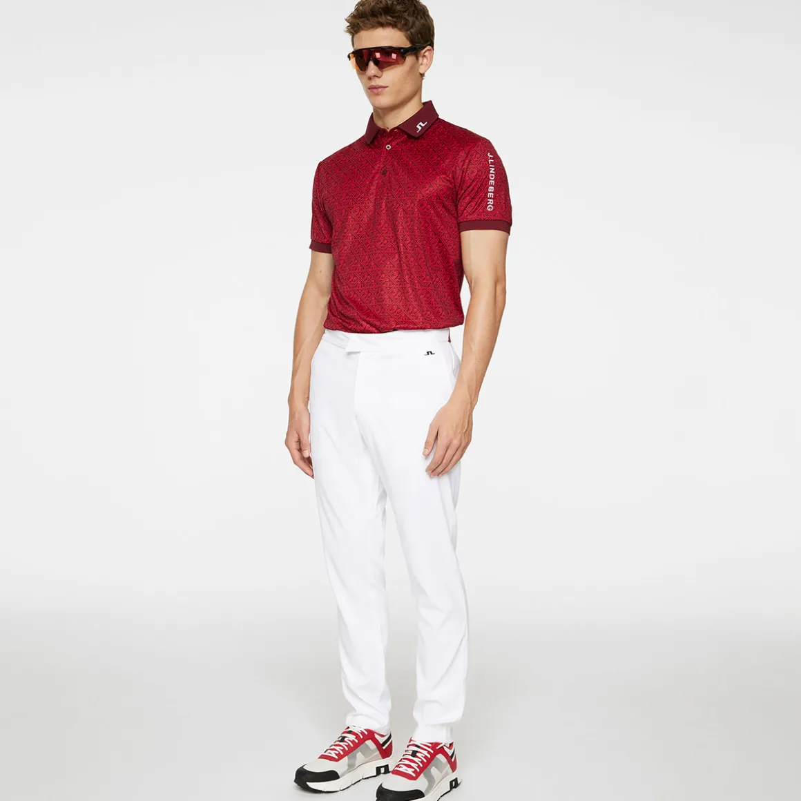 jlindeberg_mens_tour_tech_4-6.webp J.Lindeberg Men's Tour Tech Print Golf Polo Shirt