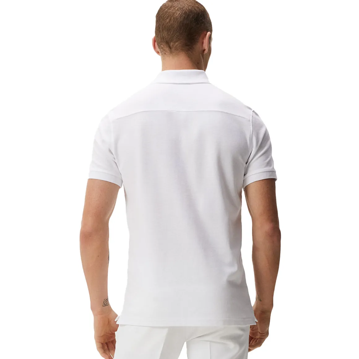 J.Lindeberg Men's Troy Tour Collection Golf Polo Shirt