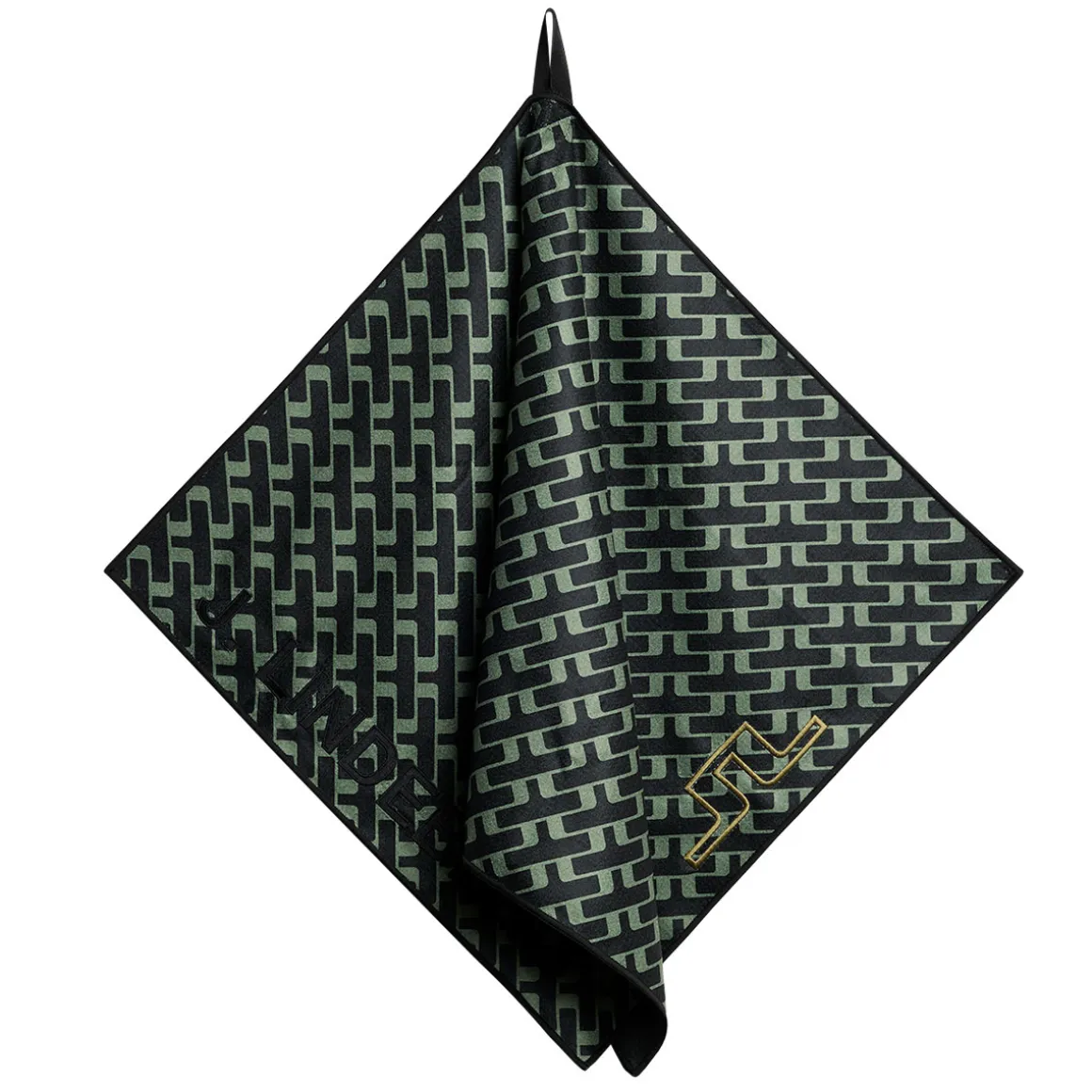 J.Lindeberg Structured Terry Print Golf Towel