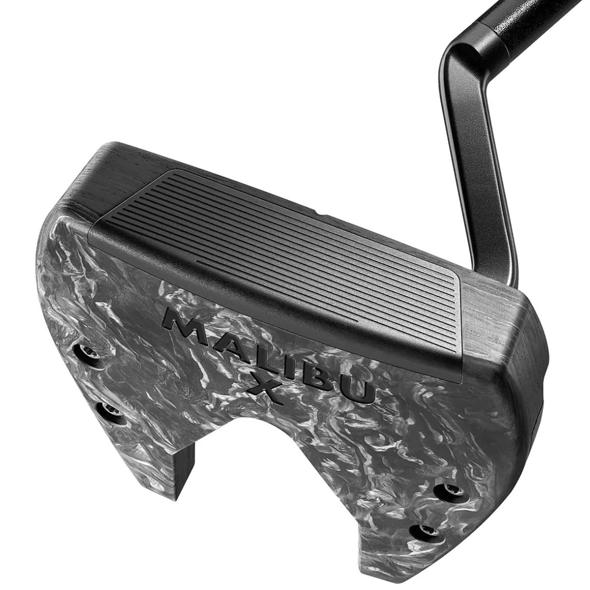 LA GOLF Malibu X Face Balanced Slant Undersize Putter