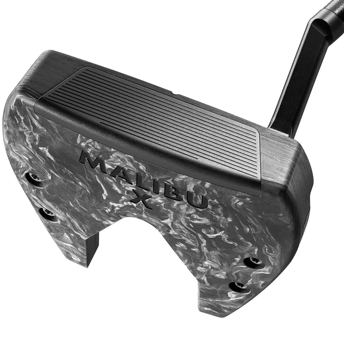 LA GOLF Malibu X Non Face Balanced Slant Undersize Putter