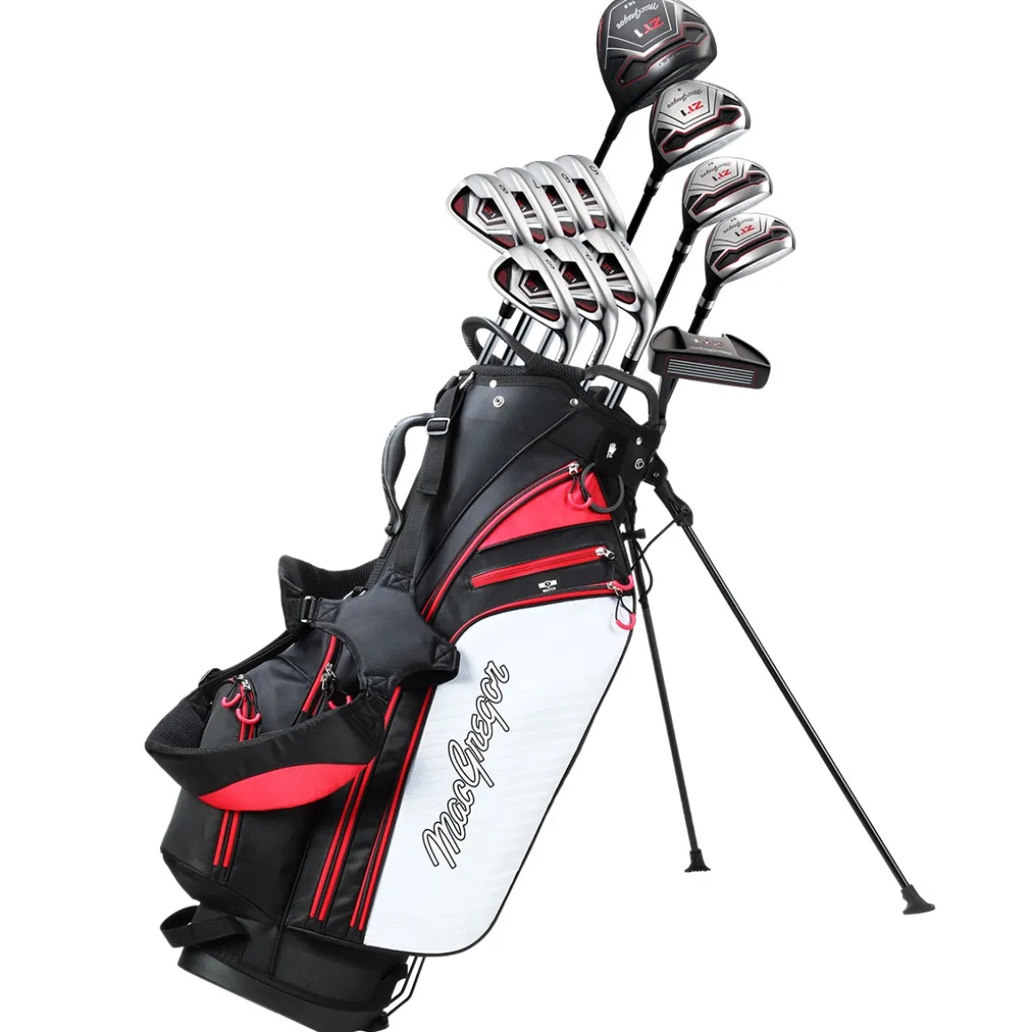 MacGregor Men's ZT1 Graphite Golf Stand Package Set