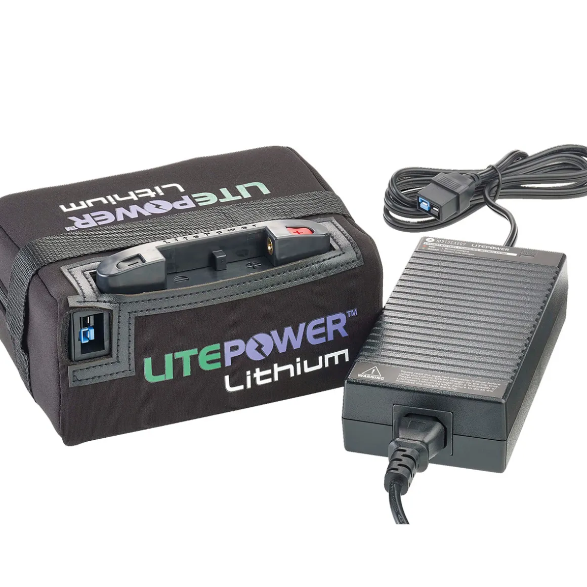 Motocaddy LitePower 15Ah Standard Range Lithium Battery & Charger