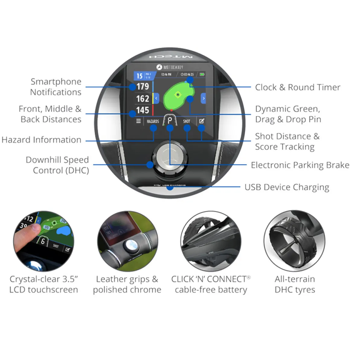 motocaddy_mtech_gps_ultra_11.webp Motocaddy M-TECH GPS Ultra Lithium Electric Golf Trolley