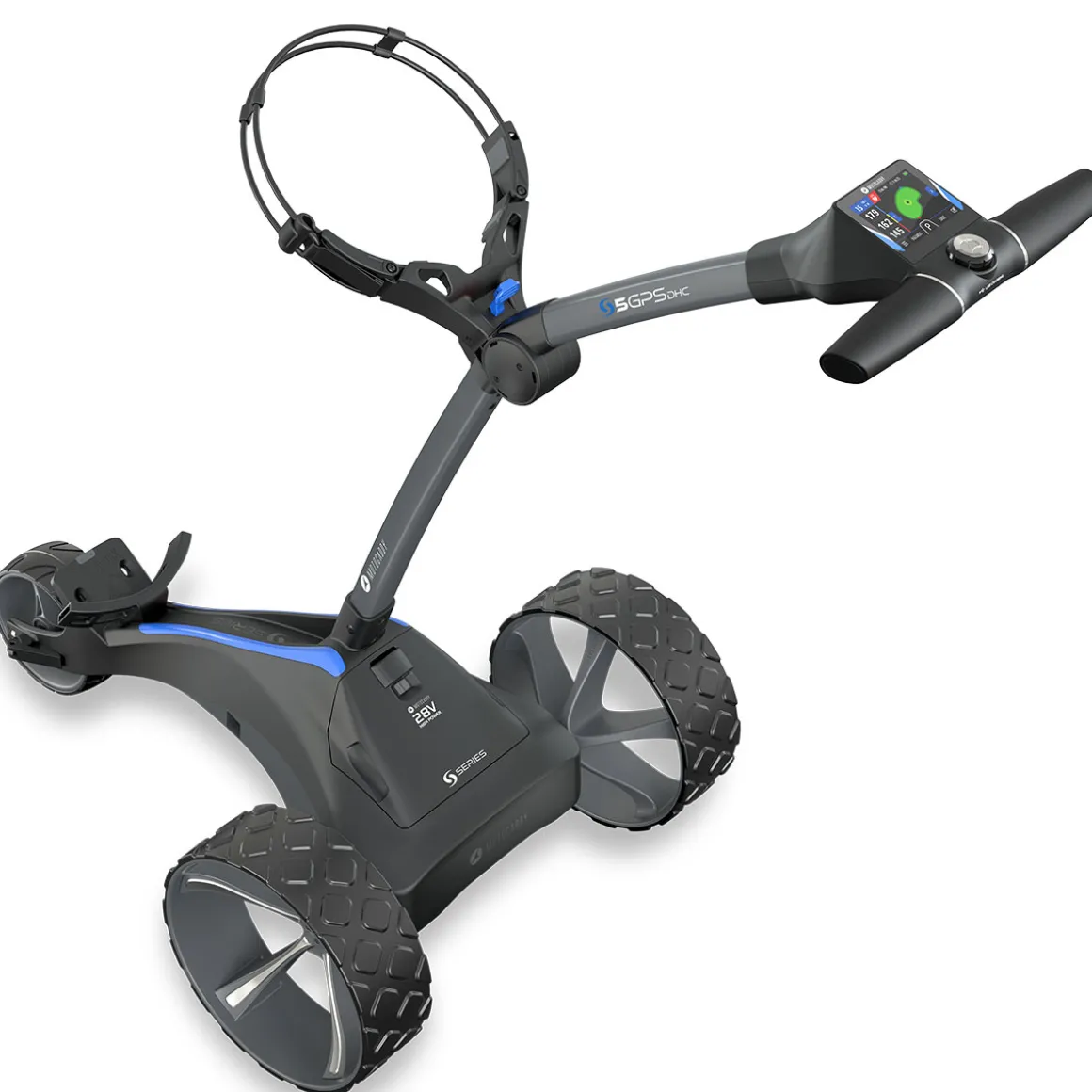 Motocaddy S5 GPS DHC Standard Range Electric Golf Trolley