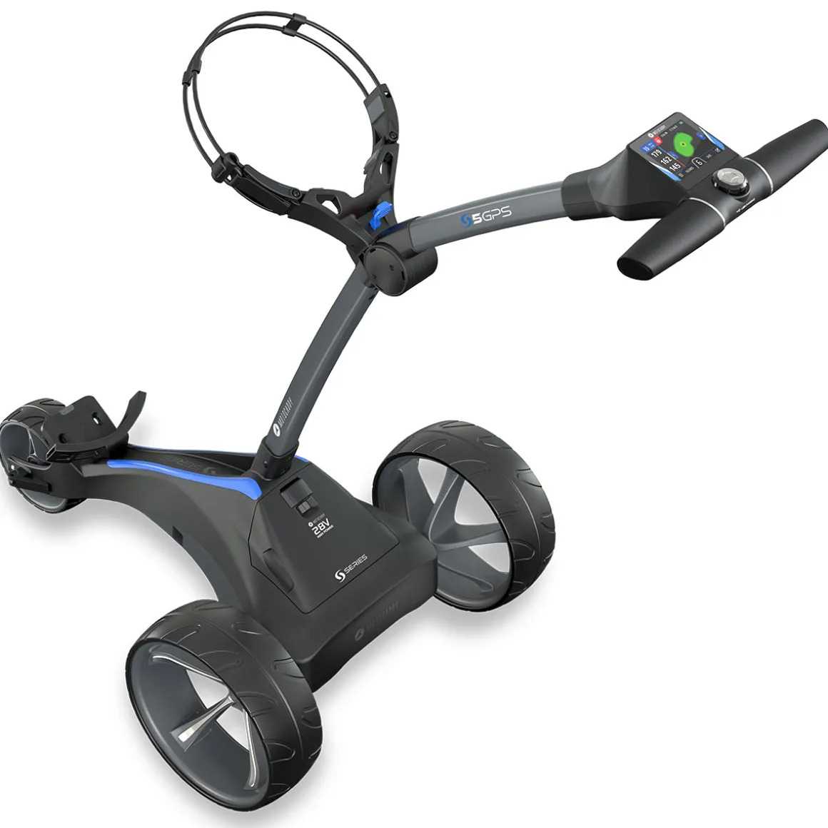 Motocaddy S5 GPS Standard Range Lithium Electric Golf Trolley