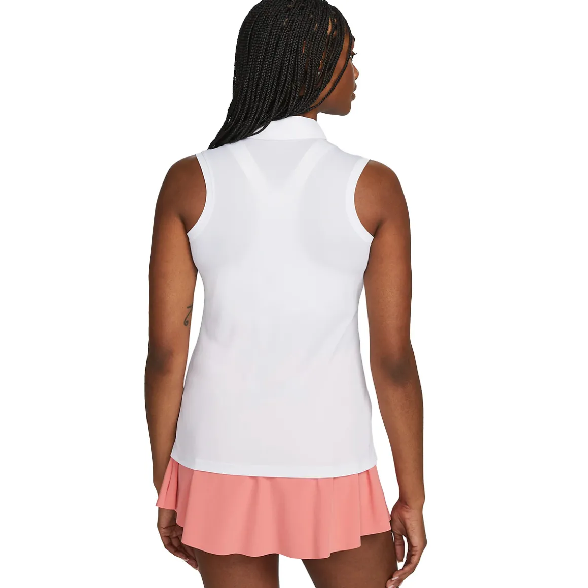 Nike Ladies Dri-FIT Victory Sleeveless Golf Polo Shirt