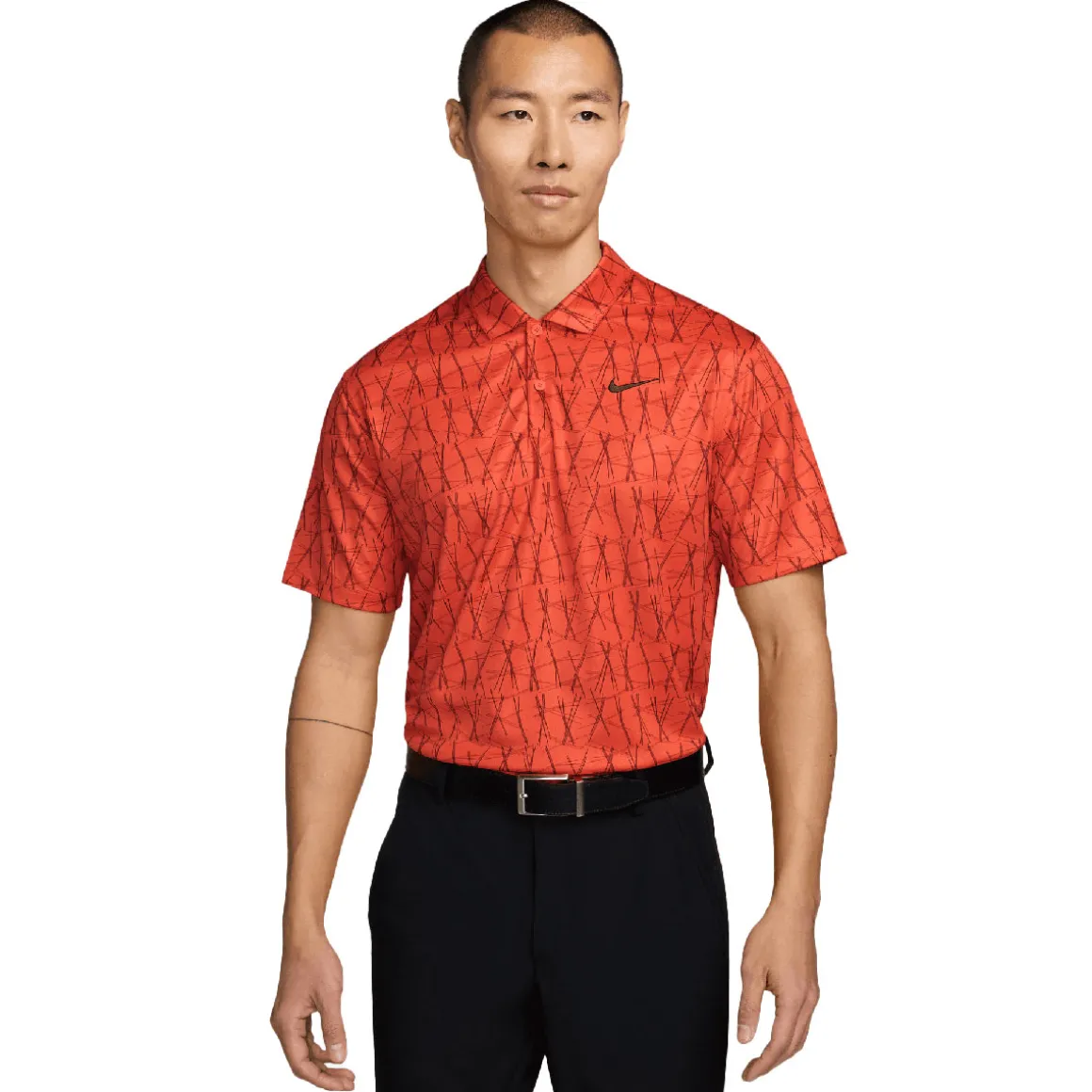 Nike Men's Dri-FIT Long Leaf Victory+ Golf Polo Shirt