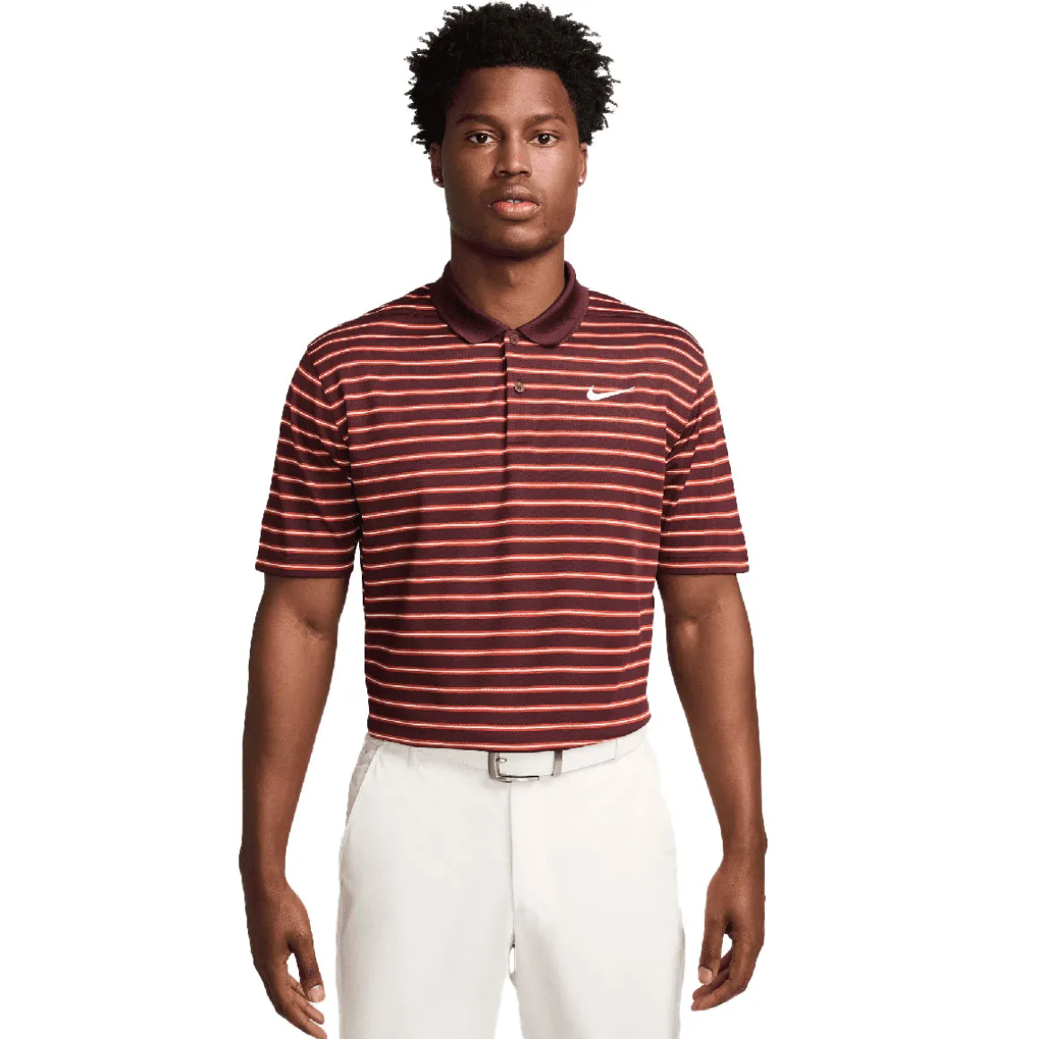 Nike Men's Dri-FIT Victory Striped Golf Polo Shirt