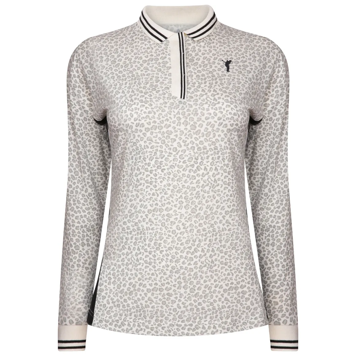 OCEANTEE Ladies Long Sleeve Golf Polo Shirt