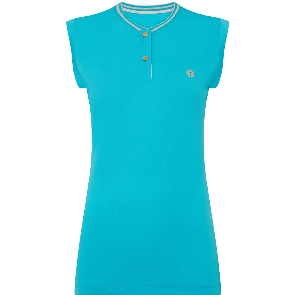 OCEANTEE Ladies Oceanic Sleeveless Breathable Golf Polo Shirt