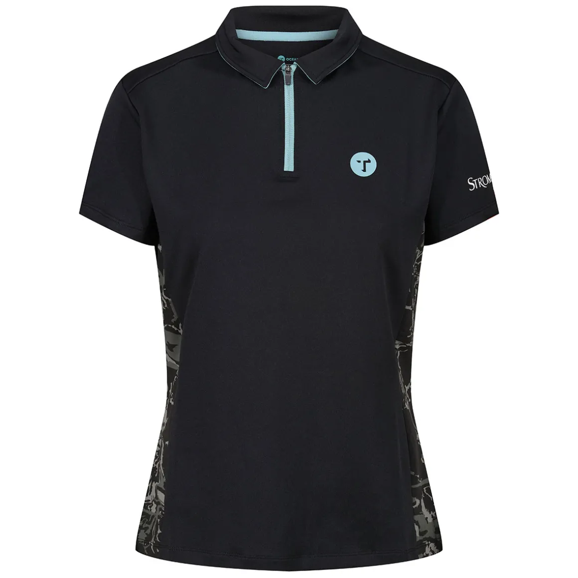 OCEANTEE Stromberg Ladies Print Golf Polo Shirt