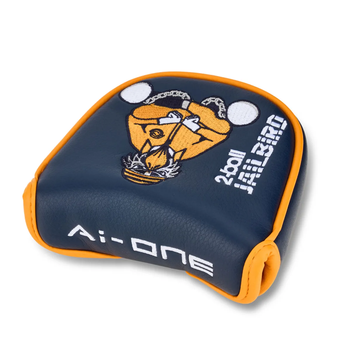 odyssey_aione_ball_jailbi_4.webp Odyssey Ai-ONE 2-Ball Jailbird Mini Double Bend Pistol Golf Putter