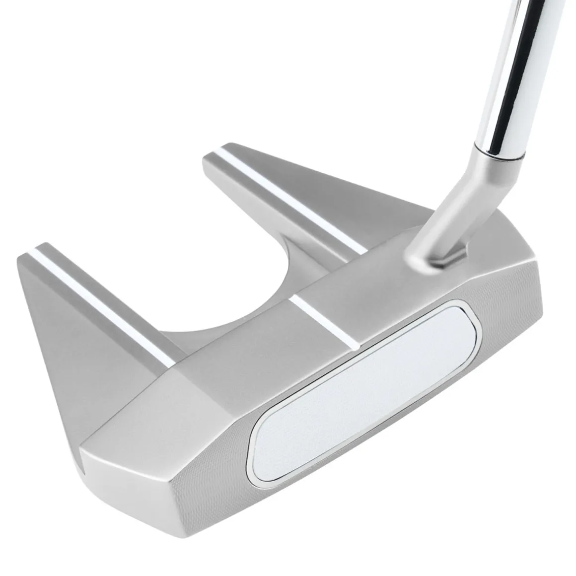 odyssey_aione_seven_silve_2.webp Odyssey Ai-ONE Seven Silver Short Slant Pistol Golf Putter