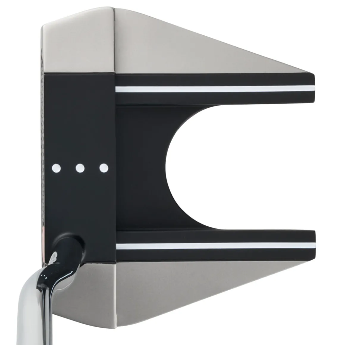 Odyssey Microhinge 7 Double Bend Pistol Golf Putter