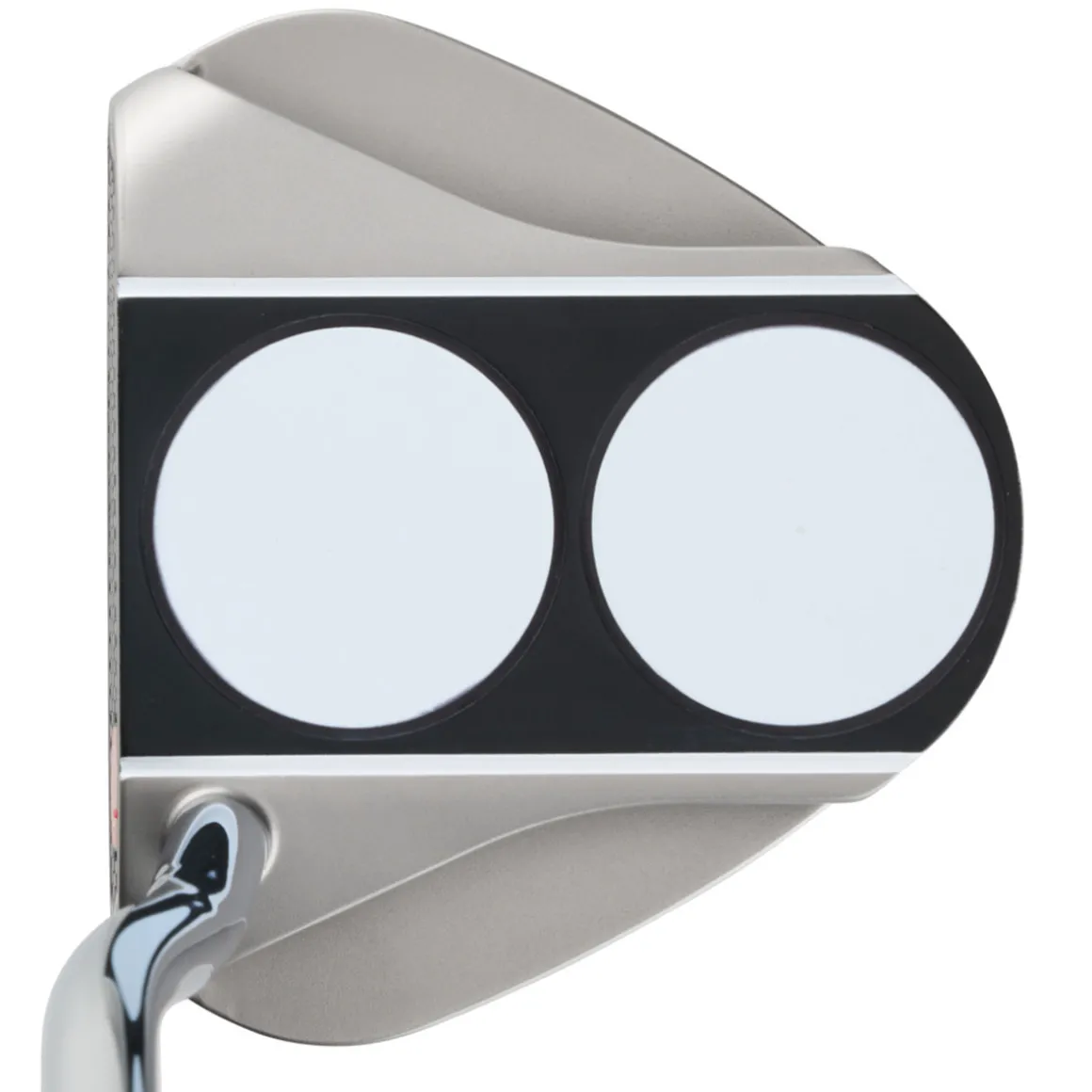 Odyssey Microhinge V-Line 2-Ball Double Bend Pistol Golf Putter