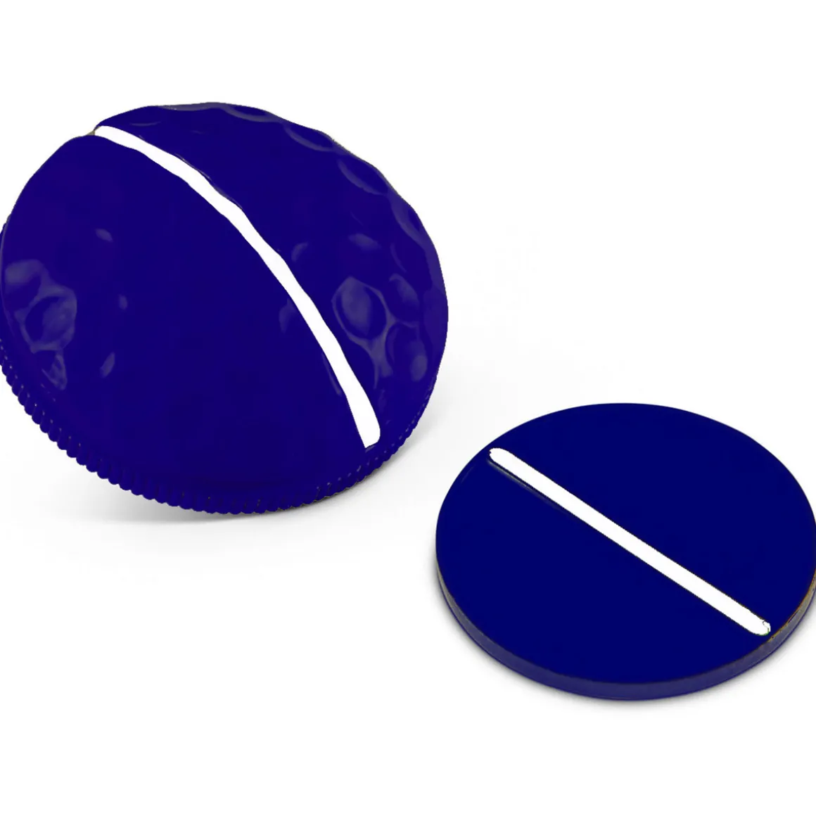On Point 1 Rail Dimpled-Domed Golf Ball Marker