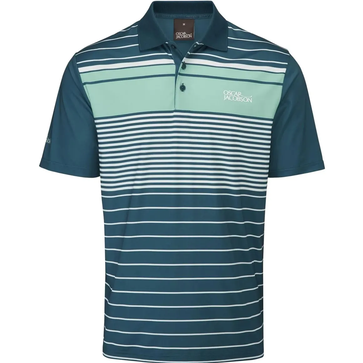 Oscar Jacobson Men's Croft Stretch Golf Polo Shirt