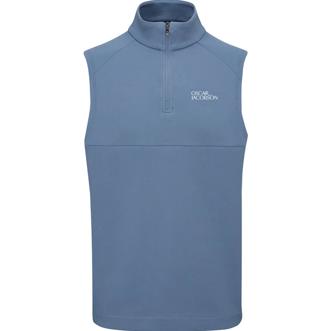 Oscar Jacobson Men's Lockhart Tour Quarter Zip Golf Vest