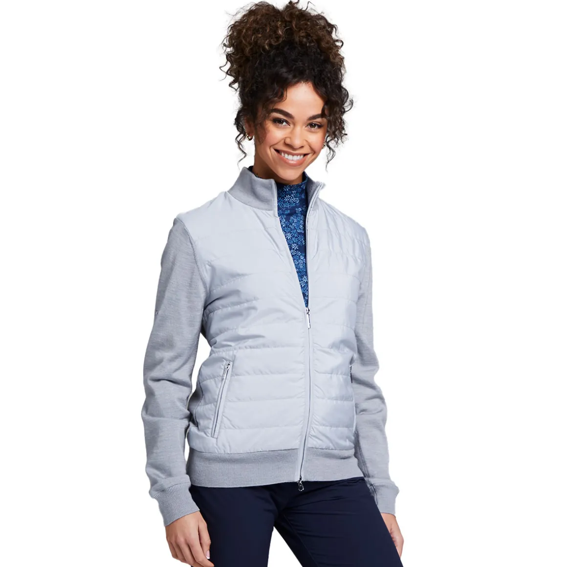 PING Ladies Breanna Full Zip Golf Mid Layer