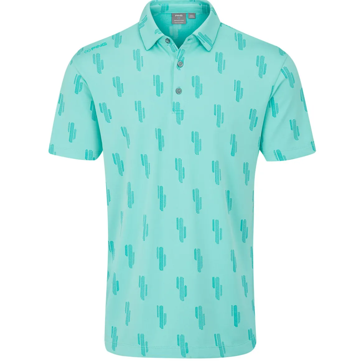 PING Men's Arizona Cactus Golf Polo Shirt