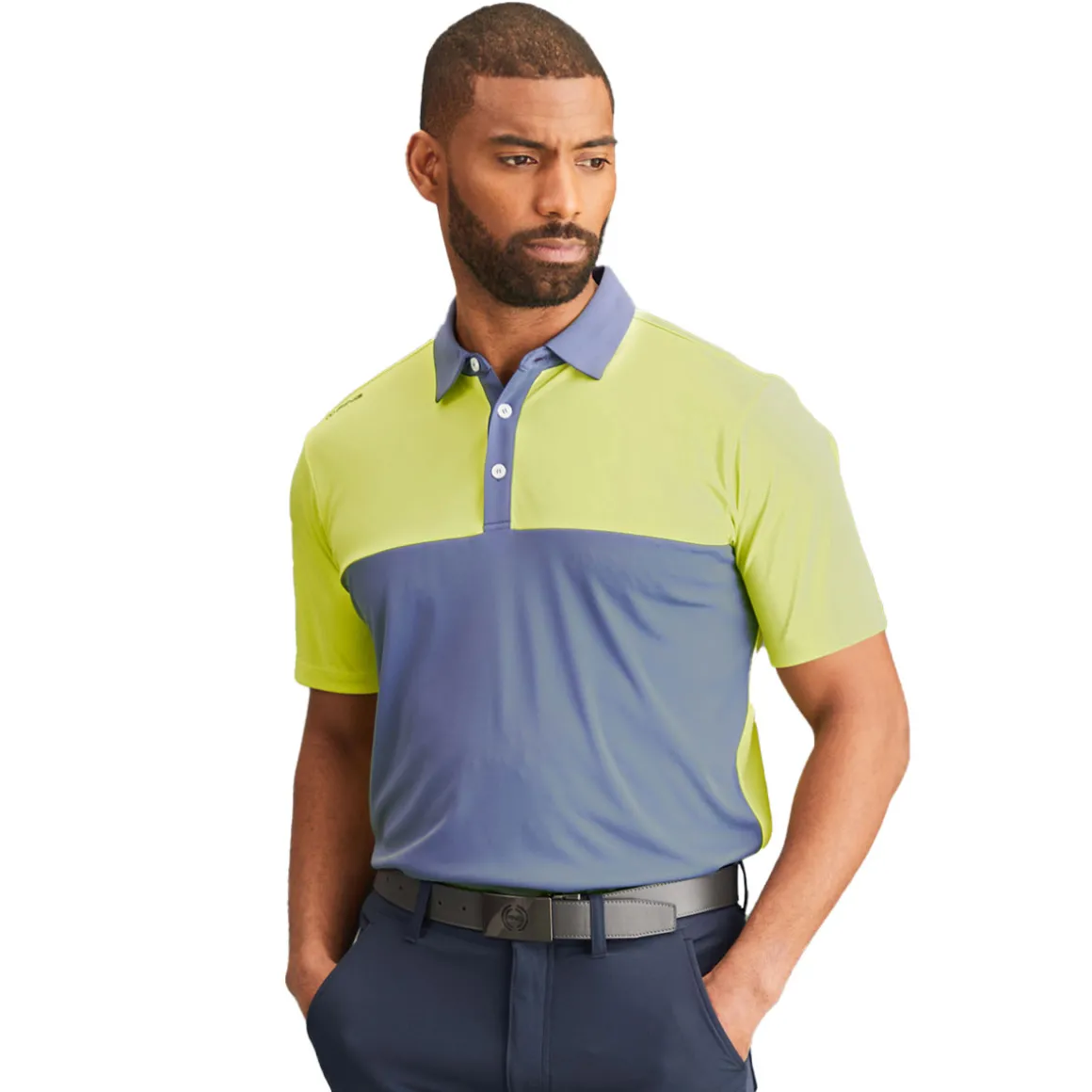 PING Men's Bodi Panel Golf Polo Shirt