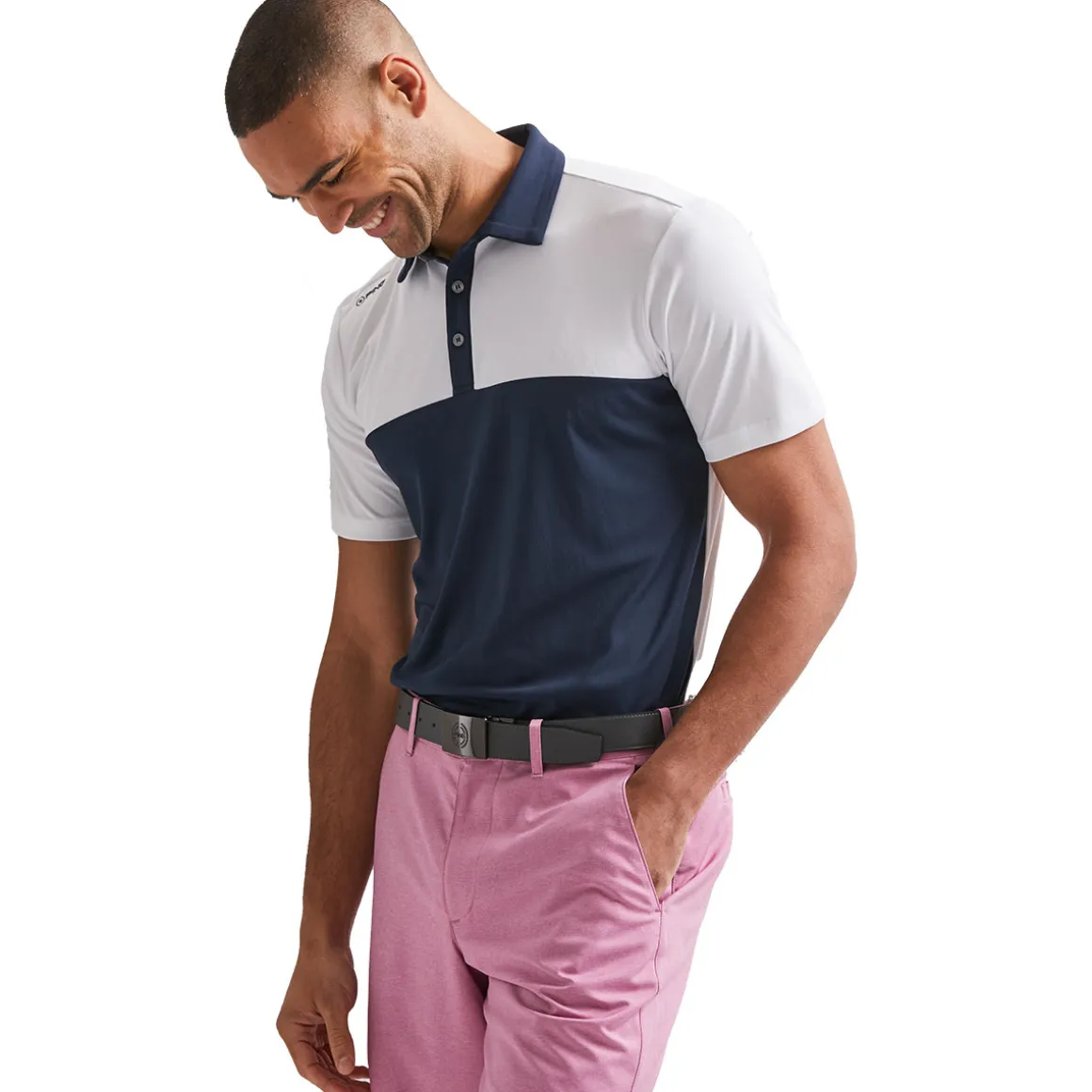 PING Men's Bodi Panel Golf Polo Shirt
