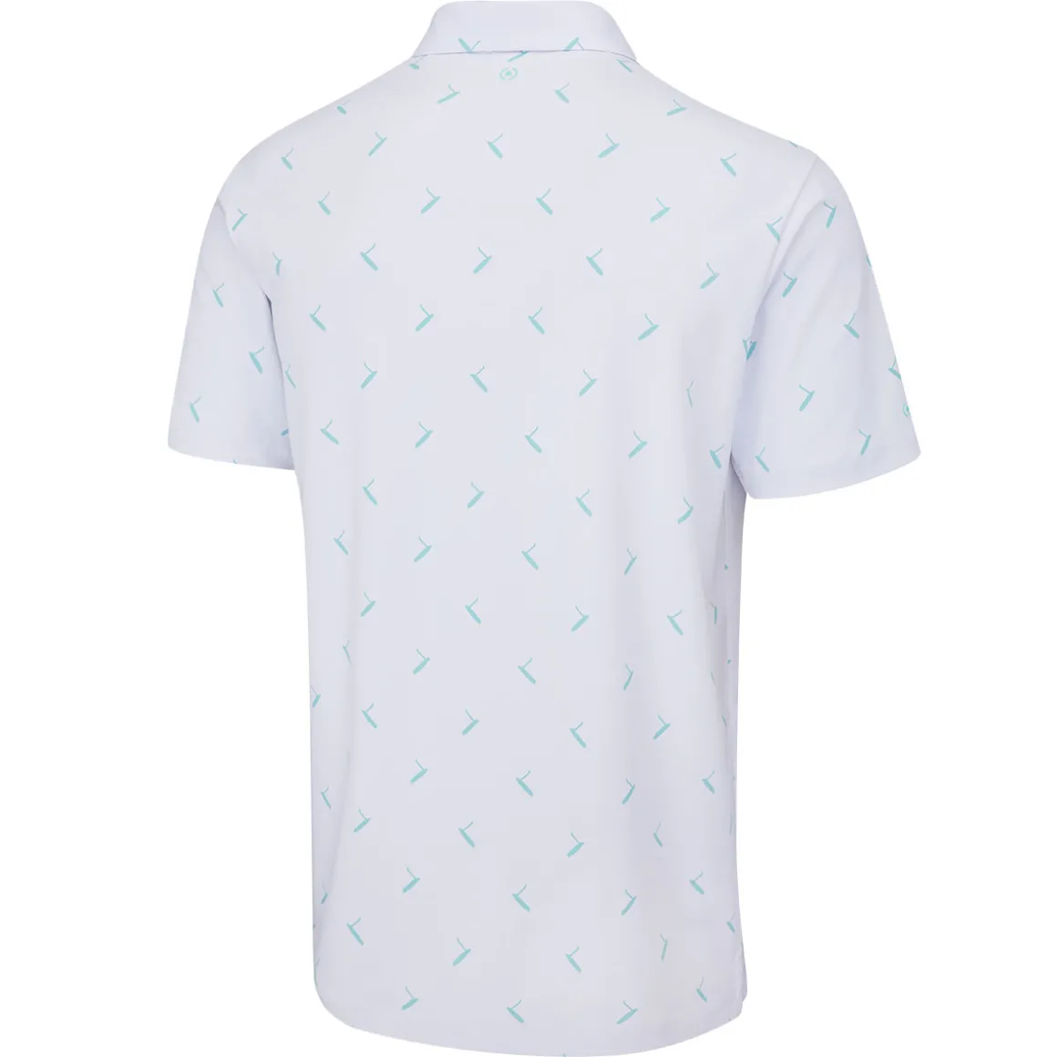 PING Men's Gold Putter Print Golf Polo Shirt
