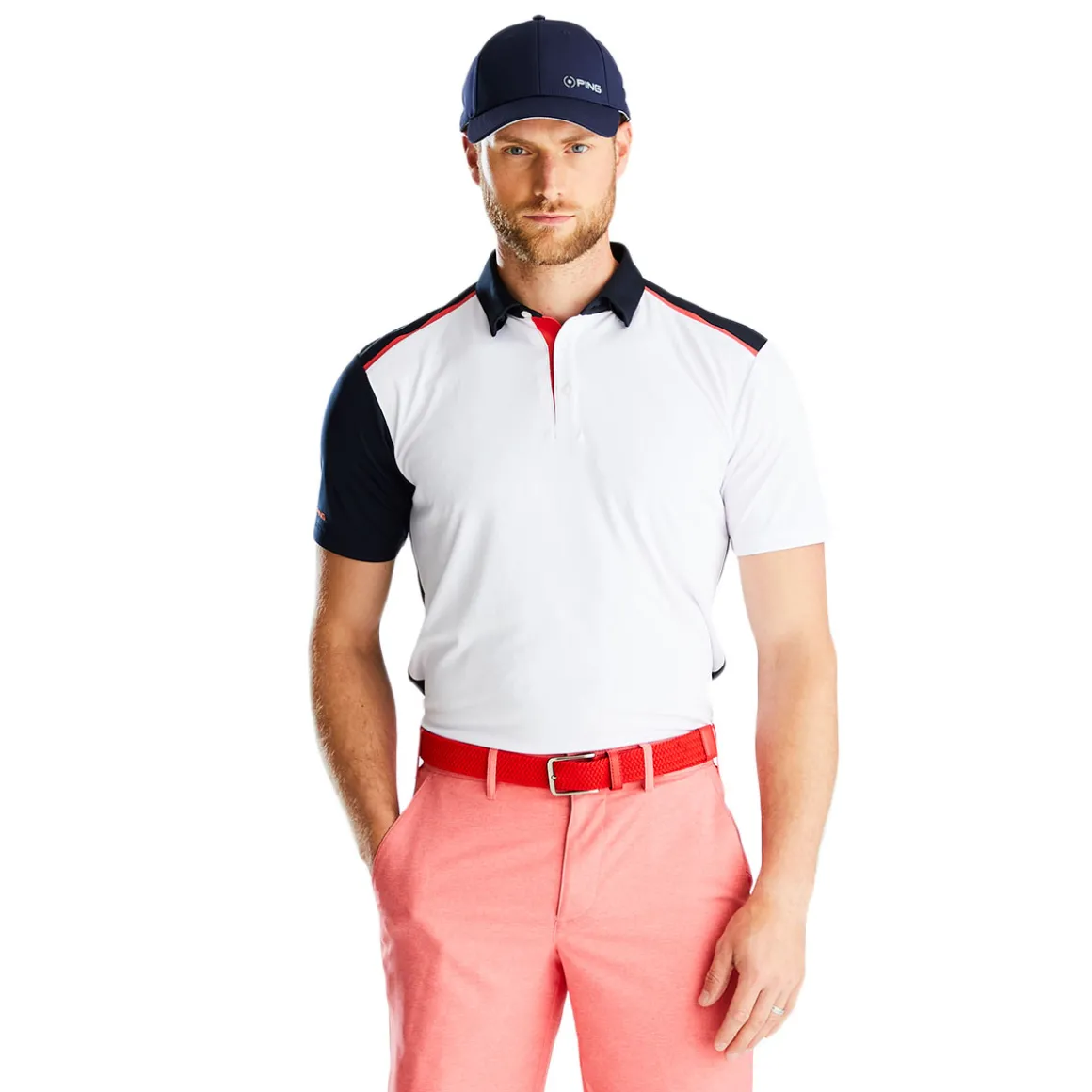 PING Men's Mack Golf Polo Shirt