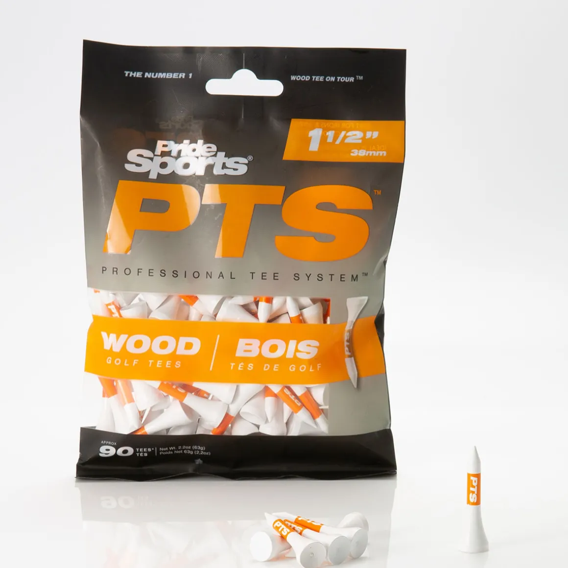 Pride Professional MINI Golf Tees - 90 Pack