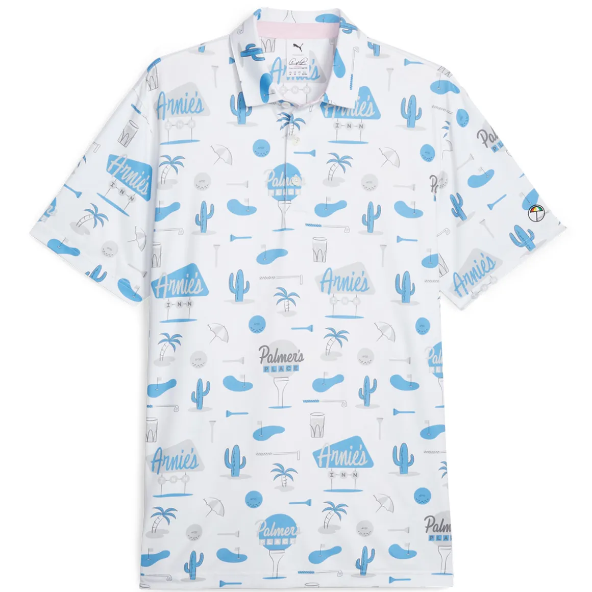 PUMA Arnold Palmer CLOUDSPUN Palmers Place Golf Polo Shirt