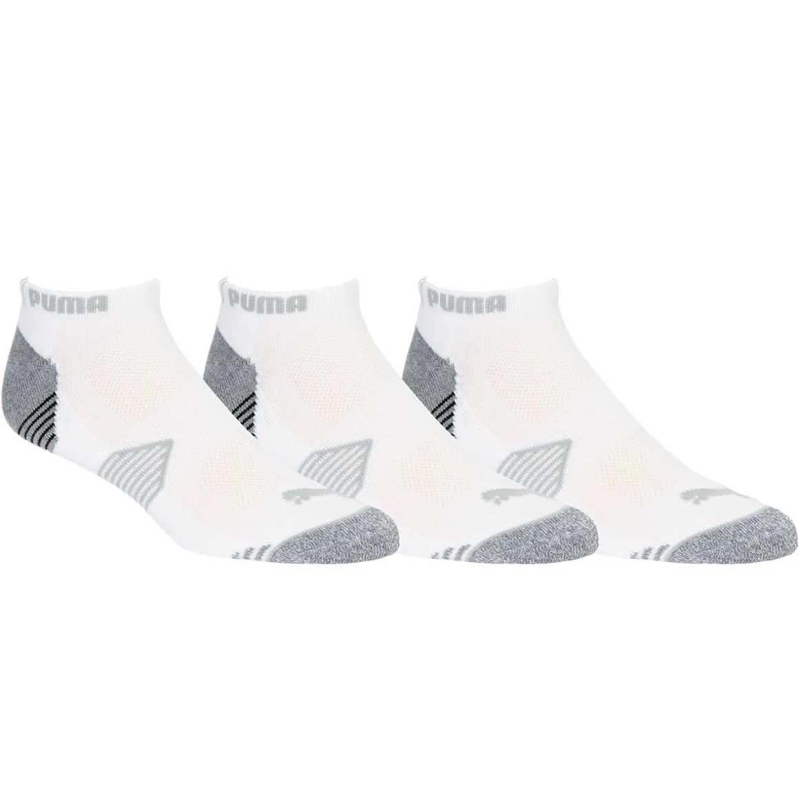 PUMA Golf Essential Low-Cut 3 Pair Pack Socks
