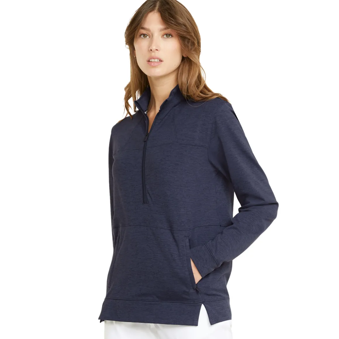 PUMA Ladies CLOUDSPUN Rockaway Half Zip Golf Midlayer