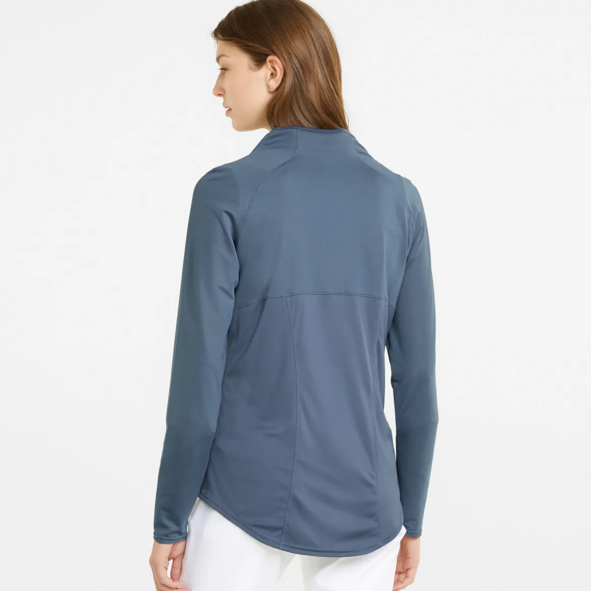 PUMA Ladies Shine Half Zip Golf Midlayer