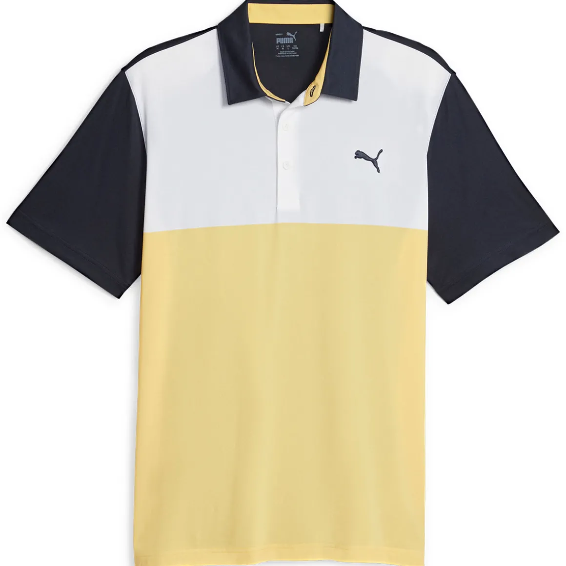 PUMA Men's CLOUDSPUN Colourblock Golf Polo Shirt